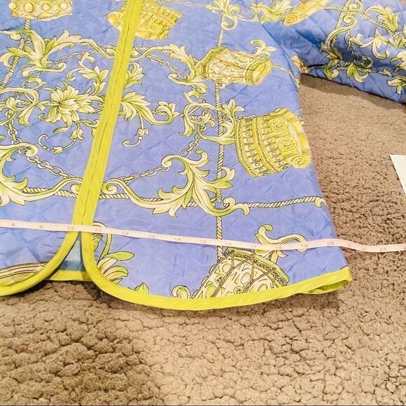 Silkland 100% Silk Quilted Puffer  Zip Up Jacket Size Medium - Picture 9 of 9